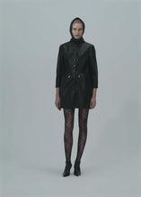 Load and play video in Gallery viewer, PF25 LEATHER 03 COAT BLACK
