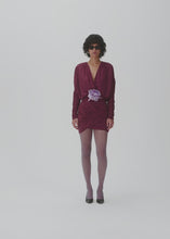 Load and play video in Gallery viewer, AW24 DRESS 14 BORDEAUX
