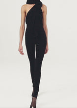 Load and play video in Gallery viewer, Hooded bodysuit in black
