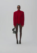 Load and play video in Gallery viewer, AW24 KNITWEAR 07 BODYSUIT RED
