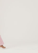 Load and play video in Gallery viewer, Cropped leather biker jacket in pink
