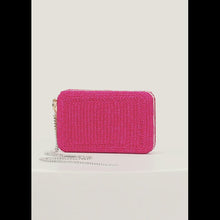 Load and play video in Gallery viewer, Lelia Clutch Pink Crochet

