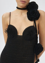 Load image into Gallery viewer, AW22 JUMPSUIT 01 BLACK CROCHET
