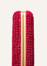 Load image into Gallery viewer, Lelia Clutch Pink Crochet
