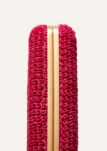 Lelia Clutch Pink Crochet