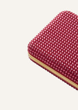 Load image into Gallery viewer, LELIA CLUTCH PINK CRYSTALS
