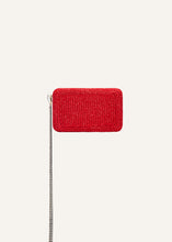 Load image into Gallery viewer, LELIA CLUTCH RED CROCHET
