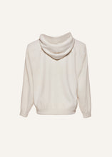 Load image into Gallery viewer, PF21 KNITWEAR 03 HOODIE CREAM
