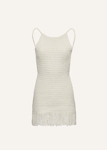 PF22 CROCHET 02 DRESS CREAM