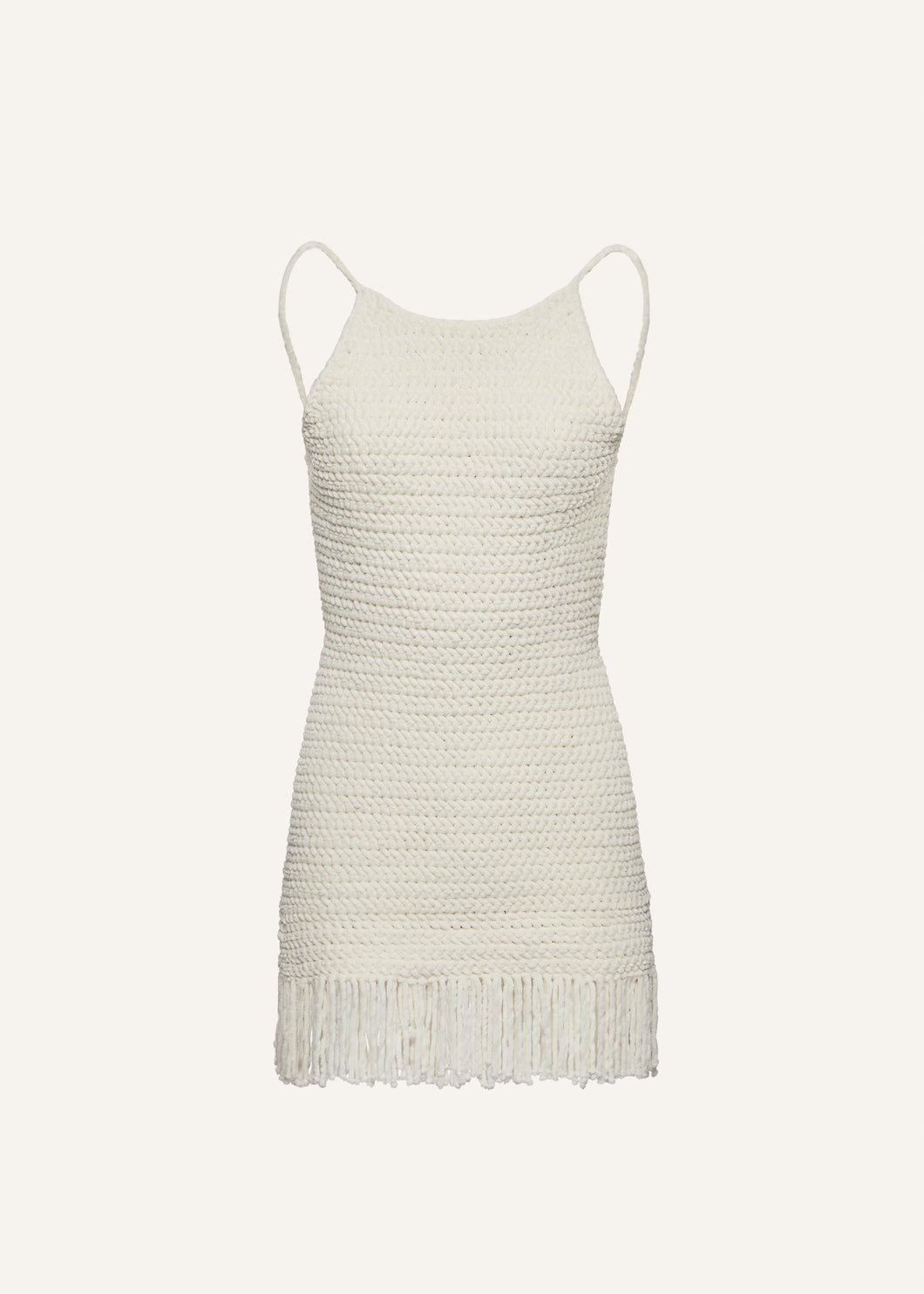 PF22 CROCHET 02 DRESS CREAM