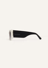 Load image into Gallery viewer, Vintage rectangle sunglasses in white
