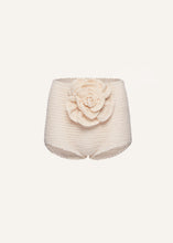 Load image into Gallery viewer, PF23 CROCHET 07 SHORTS CREAM
