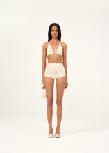 Load image into Gallery viewer, PF23 CROCHET 07 SHORTS CREAM
