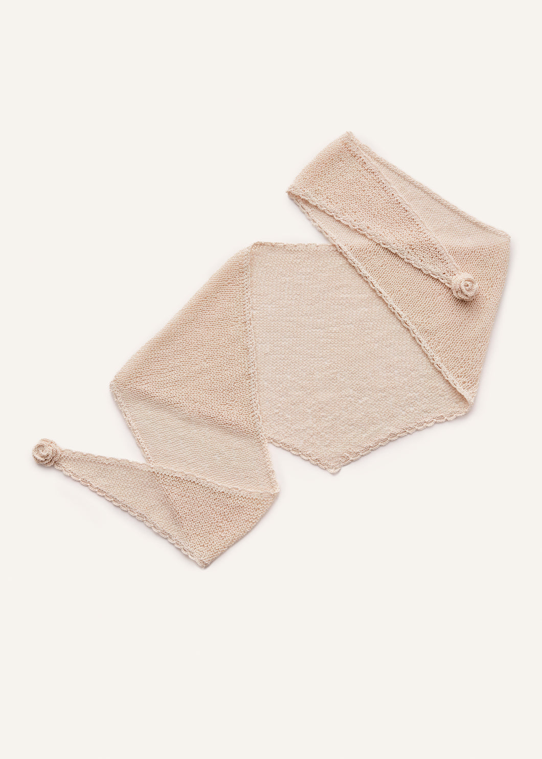 PF23 CROCHET 08 SCARF CREAM