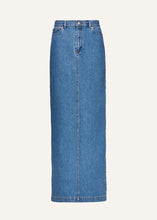 Load image into Gallery viewer, PF23 DENIM 03 SKIRT BLUE
