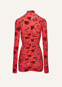 PF23 DRESS 07 RED PRINT