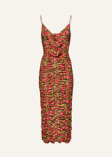 Load image into Gallery viewer, PF23 DRESS 13 GREEN PRINT
