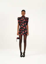 Load image into Gallery viewer, PF23 DRESS 25 BLACK PRINT

