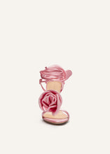 Load image into Gallery viewer, PF23 FLOWER SHOES SATIN PINK
