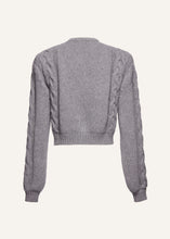 Load image into Gallery viewer, PF23 KNITWEAR 01 CARDIGAN GREY
