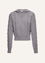 Load image into Gallery viewer, PF23 KNITWEAR 03 SWEATER GREY
