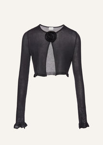 PF23 KNITWEAR 06 TOP DARK GREY