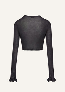 PF23 KNITWEAR 06 TOP DARK GREY