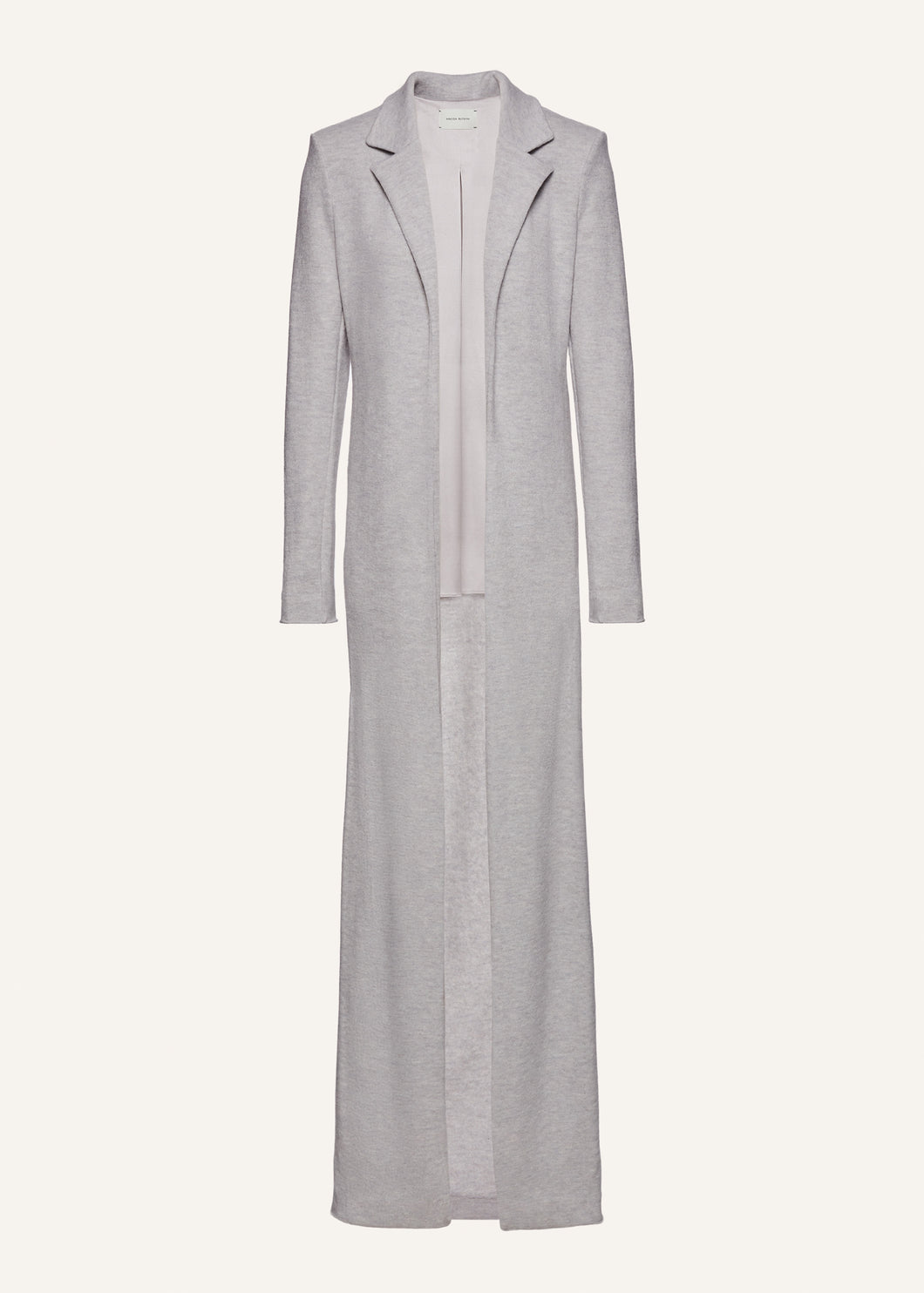 PF23 KNITWEAR 08 COAT GREY