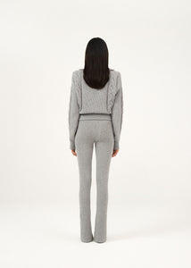 PF23 KNITWEAR 10 PANTS GREY
