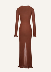 PF23 KNITWEAR 12 DRESS BROWN