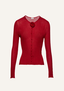 PF23 KNITWEAR 13 TOP BORDEAUX