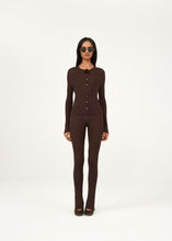 Load image into Gallery viewer, PF23 KNITWEAR 13 TOP BROWN
