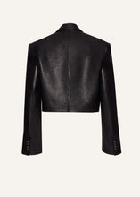 Load image into Gallery viewer, PF23 LEATHER 01 BLAZER BLACK
