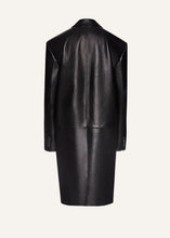 Load image into Gallery viewer, PF23 LEATHER 03 COAT BLACK
