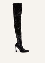 Load image into Gallery viewer, PF23 RETRO OVERKNEE BOOT LATEX BLACK
