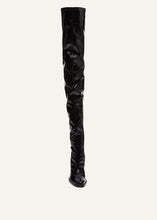 Load image into Gallery viewer, PF23 RETRO OVERKNEE BOOT LATEX BLACK
