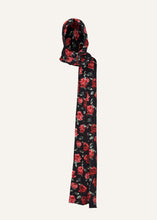 Load image into Gallery viewer, PF23 SCARF 01 BLACK PRINT

