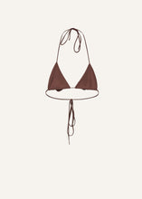 Load image into Gallery viewer, PF23 SWIM BRA 02 BROWN
