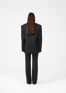 RE23 BLAZER 01 BLACK STRIPES