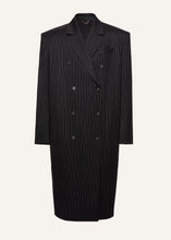 Load image into Gallery viewer, RE23 COAT 01 BLACK STRIPES
