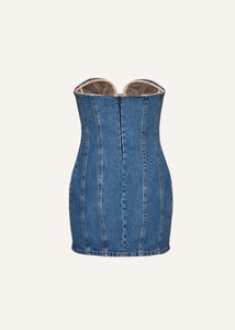 RE23 DENIM 09 DRESS BLUE
