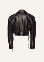 Load image into Gallery viewer, RE23 LEATHER 01 JACKET BLACK
