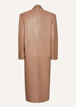 Load image into Gallery viewer, RE23 LEATHER 04 COAT BEIGE
