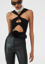 Load image into Gallery viewer, RE23 LEATHER 06 PANTS BLACK
