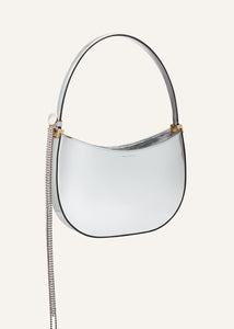 Medium Vesna bag in metallic mirrored leather