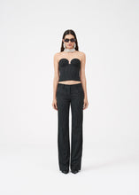 Load image into Gallery viewer, RE23 PANTS 04 BLACK STRIPES
