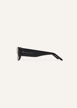Load image into Gallery viewer, RE23 SUNGLASSES MAGDA16SC1SUN BLACK CRYSTAL GREY
