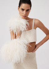 Load image into Gallery viewer, SS22 CROCHET 04 TOP CREAM
