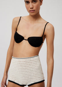 SS22 CROCHET 05 SHORTS CREAM