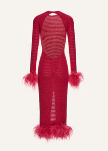 SS22 CROCHET 09 DRESS PINK